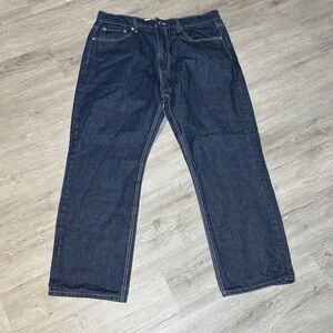 Vintage Y2K Trust Jeans Baggy Wide Leg Denim Sz Tag 40x32